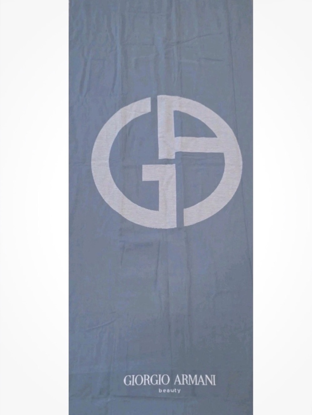 Giorgio Armani Beach Towel in Slate Blue